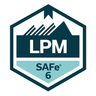 SAFe LPM (Lean Portfolio Management) certification badge