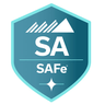 SAFe SA (SAFe Agilist) certification badge
