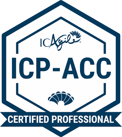 ICAgile ICP-ACC certified professional badge